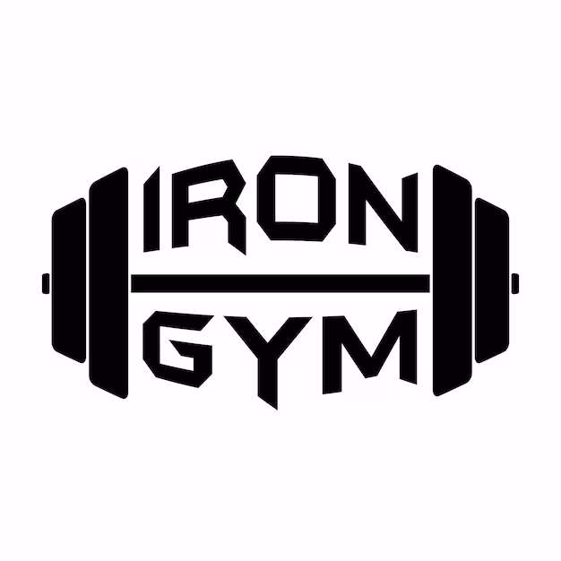 iron gym fitness logo
